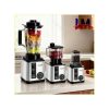 BARDEFU LM-High-end Quality 3 In 1 Stainless Steel High-power 3L Blender - Silver Black